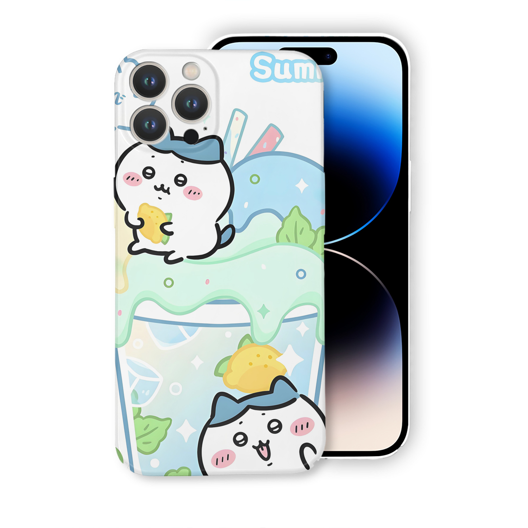 （画像用） ちいかわ Chii-kawa 【iPhone 14シリーズ対応】ハードケース